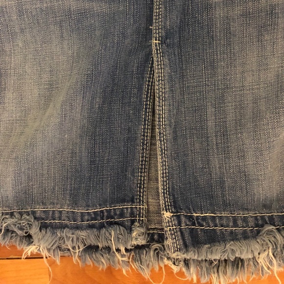 AG the Obsession Jean Skirt, size 32. Distressed denim look. Great condition! - Picture 2 of 9